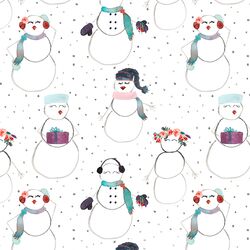 Snow Women in White