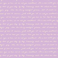Let Me Call You Sweetheart in Lilac