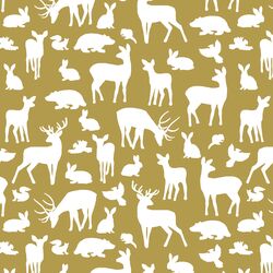 Forest Friends in Gold