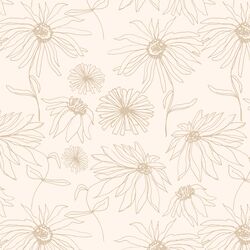 Aster Sketch in Sable on Cloud