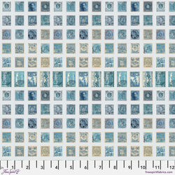 Stamps in Blue