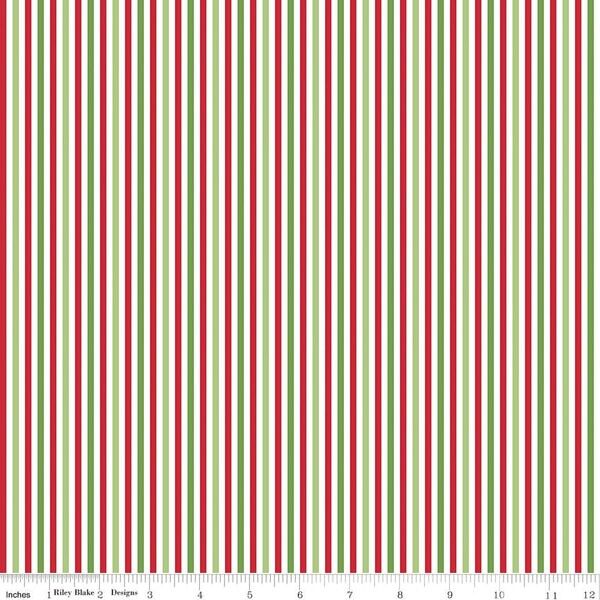 1/8" Stripe in Christmas