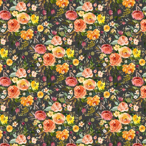 Little Blooms in Onyx