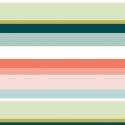 Big Summer Stripe in Melon