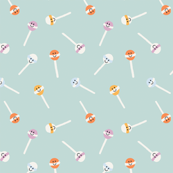 Large Lollipops in Spearmint Green