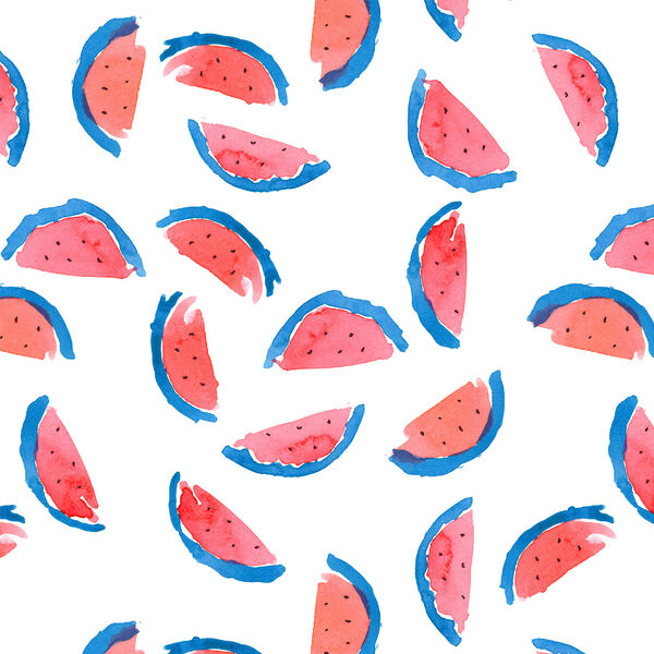Watermelon in White