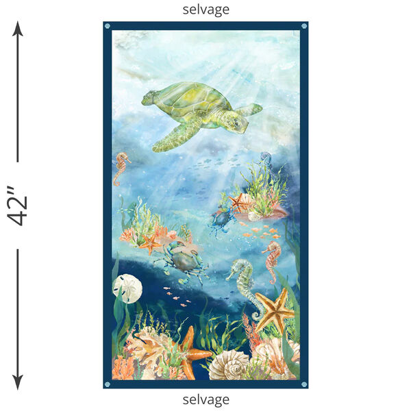 Dive Panel in Aqua