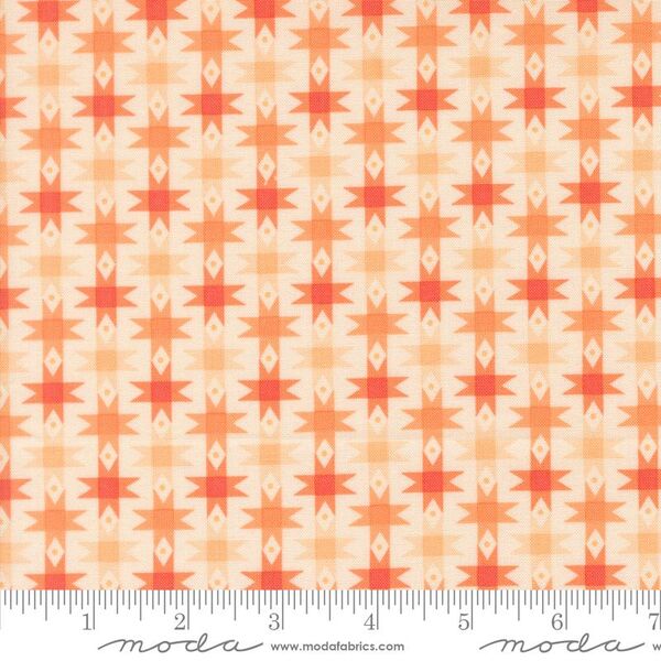 Ribbon Stars in Peach