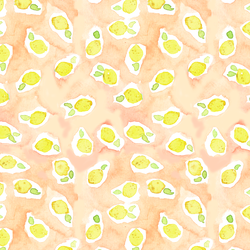 Mellow Lemons in Soft Apricot