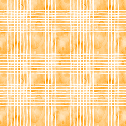 Watercolor Plaid in Flame