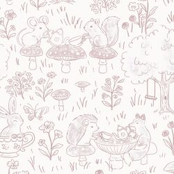 Tonal Tea Party in Dusty Pink