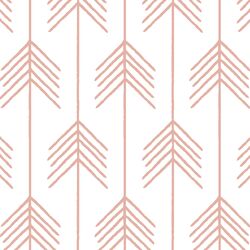 Vanes in Quartz on White