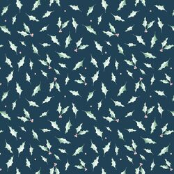 Holly Leaf in Solstice Blue