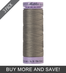 Crocodile (9105-1185) - Silk Finish Cotton 50wt - 164 Yards (3 Pack)