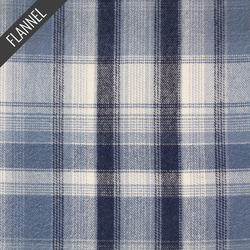Prairie Plaid Flannel in Early Grey