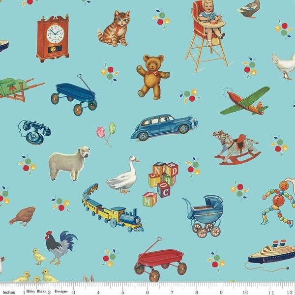 Toys in Aqua