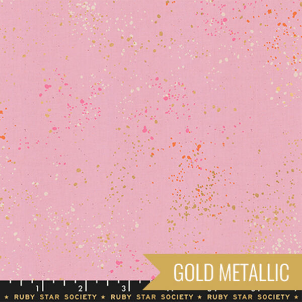 Speckled in Metallic Peony