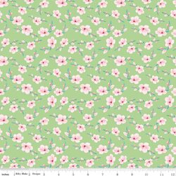 Blossoms in Green