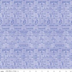 Ticket Row in Periwinkle