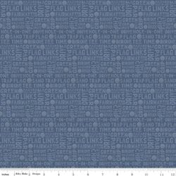 Text in Blue