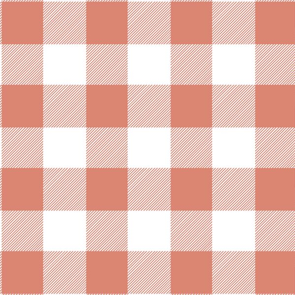 Buffalo Plaid in Desert Rose