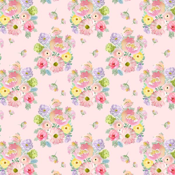 Little Garden Party in Pale Pink