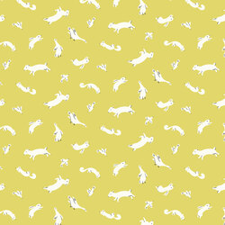 Gentle Dell in Olive Yellow