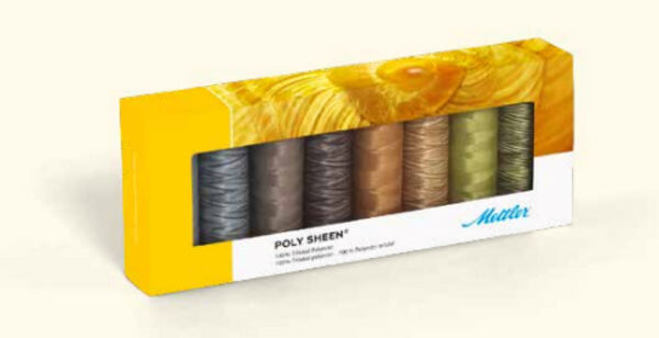 Poly Sheen Neutrals Thread Set
