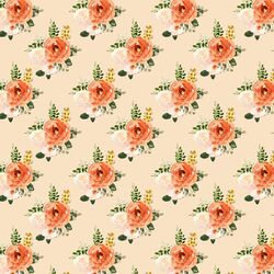 Tiny Parisian Bouquet in Peach