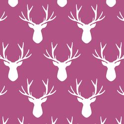 Stag Silhouette in Azalea