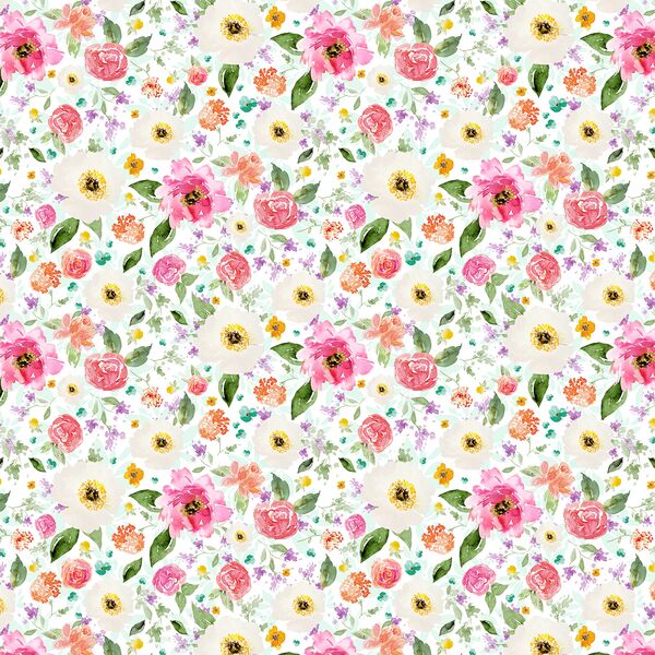Small Sweet Treat Floral in Rainbow