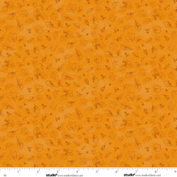 Leaves Lineart in Orange