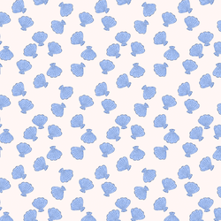 Scallop Sea Shell in Sky