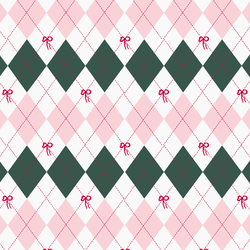 Holiday Argyle in Joyful
