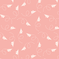 Paper Planes in Coral