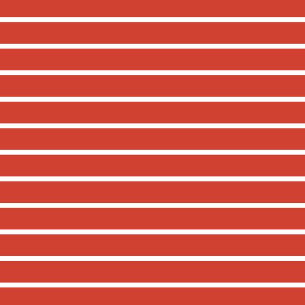 Stripes in Cardinal Red