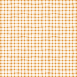 Wobbly Gingham in Butterscotch