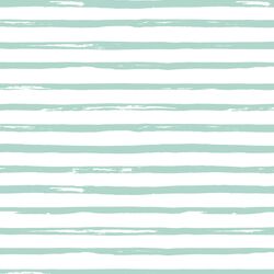 Watercolor Stripes in Spruce