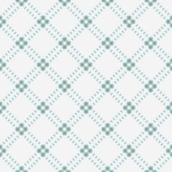 Tractor Plaid in Blue Skies