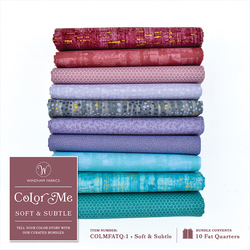 Color Me Fat Quarter Bundle in Soft and Subtle