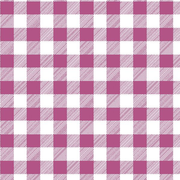 Medium Buffalo Plaid in Azalea