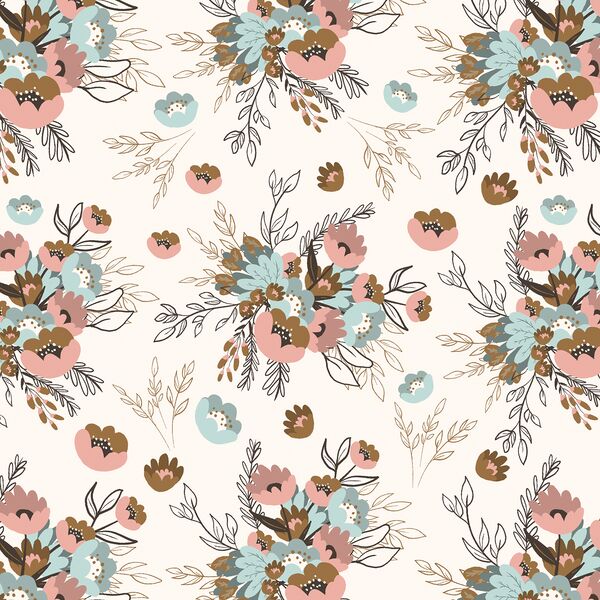 Floral in Hoppy Day