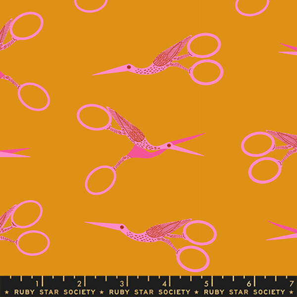 Stork Scissors in Honey