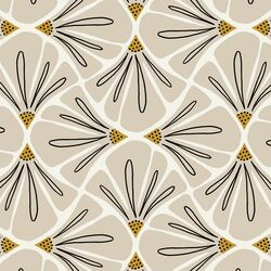 Lillian in Tan on Cream