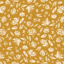 Spring Flowers in Gold