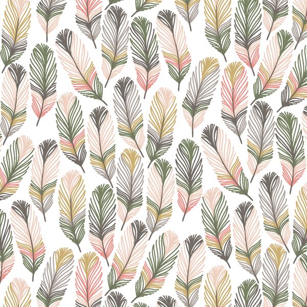 Feathers in Autumn Fawn