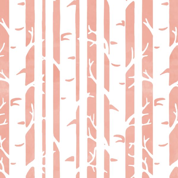 Birches in Peony