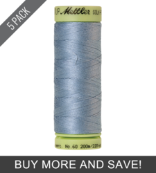 Blue Speedwell (9240-1342) - Silk Finish Cotton 60wt - 220 Yards (5 Pack)