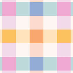 Multi Gingham in Garden