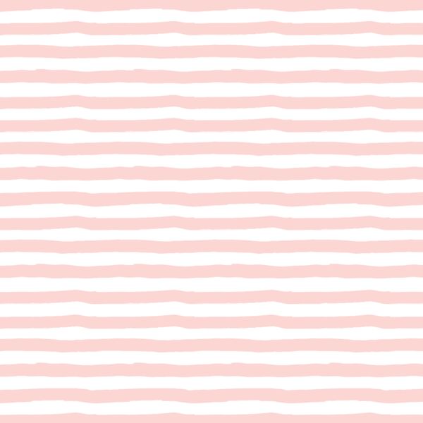 Painted Stripes in Meringue Pink